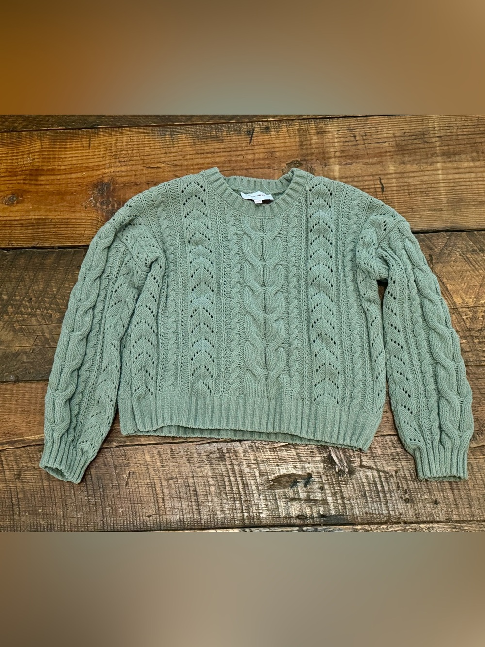Green Sweater Sz M